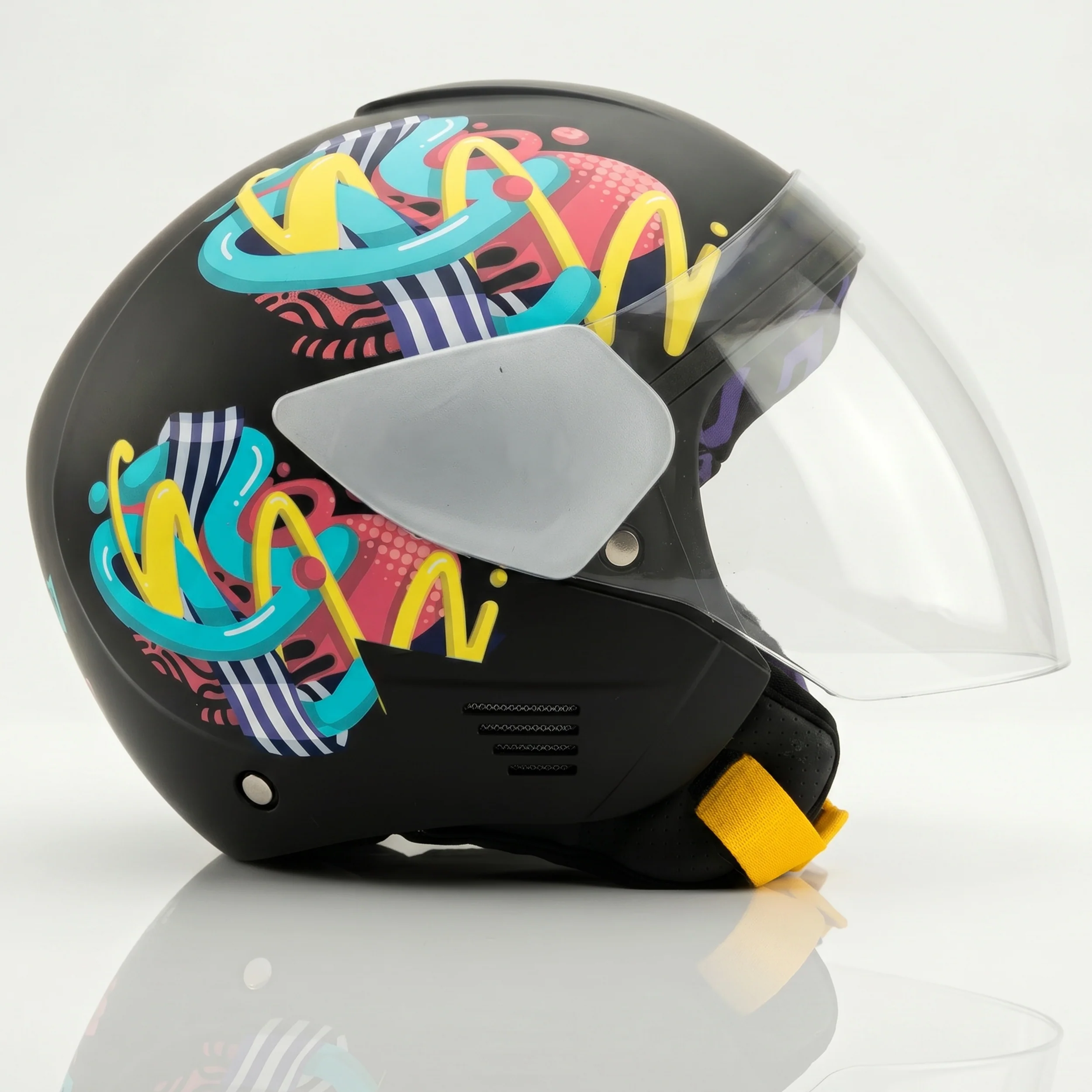 HYP3 Junior – Shadow Black – Graffiti – Matt - Image 3